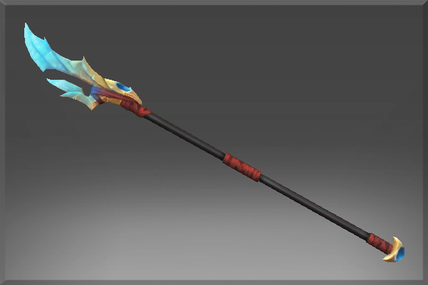 Inscribed Spear of Teardrop Ice