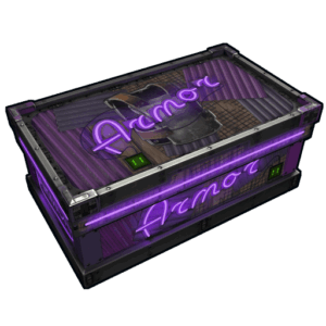 Neon Armor Storage
