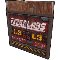 Oil Rig Double Door