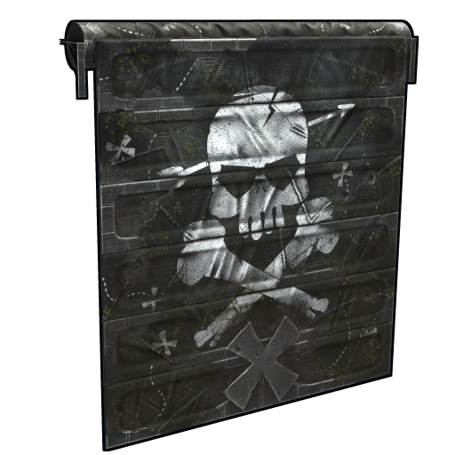 Pirate Garage Door