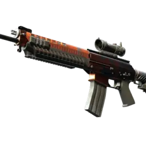 SG 553 | Danger Close (Well-Worn)