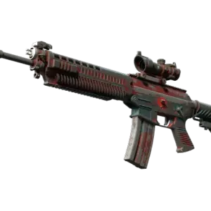 SG 553 | Fallout Warning (Battle-Scarred)