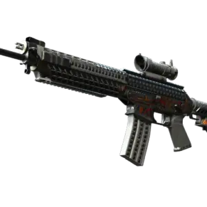 SG 553 | Heavy Metal (Field-Tested)