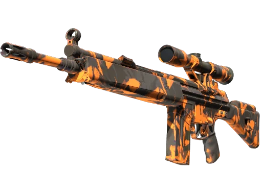 StatTrak™ G3SG1 | Orange Crash (Minimal Wear)