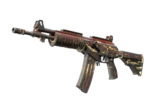 StatTrak™ Galil AR | Crimson Tsunami (Battle-Scarred)