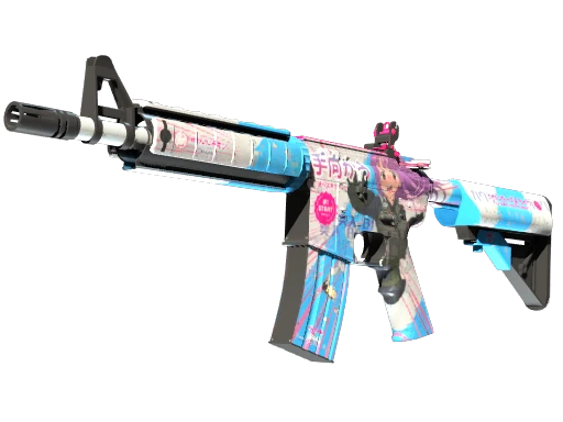 StatTrak™ M4A4 | Temukau (Minimal Wear)