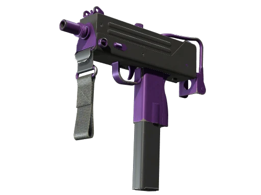 StatTrak™ MAC-10 | Ultraviolet (Well-Worn)