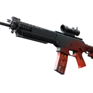 StatTrak™ SG 553 | Darkwing (Minimal Wear)