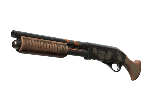 StatTrak™ Sawed-Off | Orange DDPAT (Battle-Scarred)