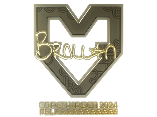 Sticker | Brollan (Gold) | Copenhagen 2024