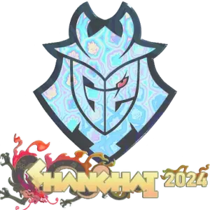 Sticker | G2 Esports (Holo) | Shanghai 2024