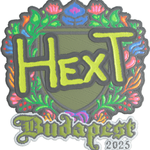 Sticker | HexT (Embroidered) | Budapest 2025