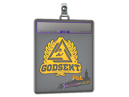 Sticker Slab | GODSENT (Holo) | Stockholm 2021