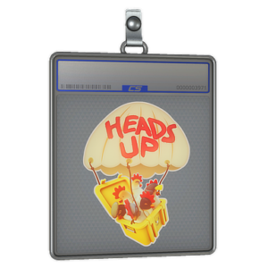 Sticker Slab | Heads Up