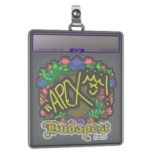 Sticker Slab | apEX (Embroidered) | Budapest 2025
