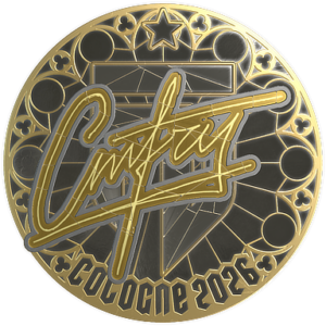 Sticker | cmtry (Gold) | Cologne 2026