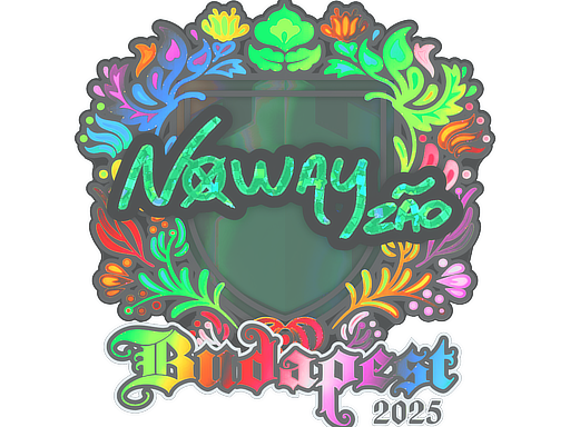 Sticker | noway (Holo) | Budapest 2025