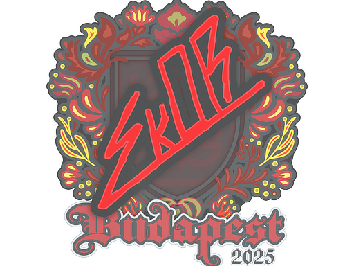 Sticker | sk0R | Budapest 2025