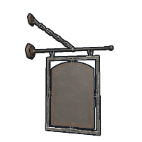 Two Sided Hanging Sign
