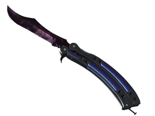 ★ Butterfly Knife | Doppler Black Pearl (Minimal Wear)