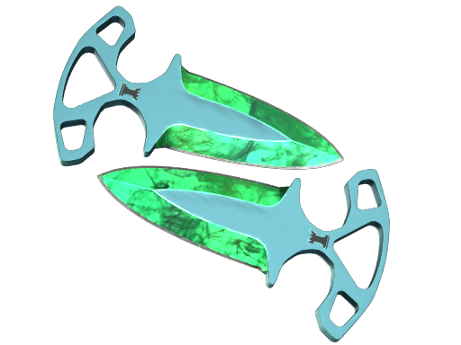 ★ Shadow Daggers | Gamma Doppler Emerald (Minimal Wear)