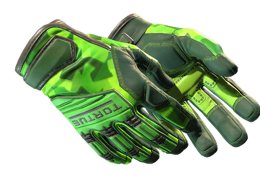 ★ Specialist Gloves | Lime Polycam (Factory New)