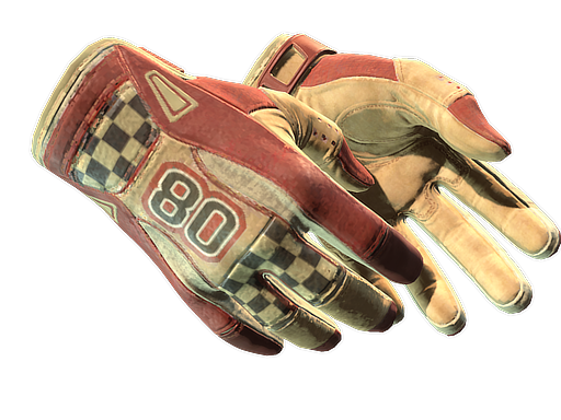 ★ Sport Gloves | Red Racer (Well-Worn)