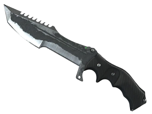 ★ StatTrak™ Huntsman Knife | Night (Battle-Scarred)