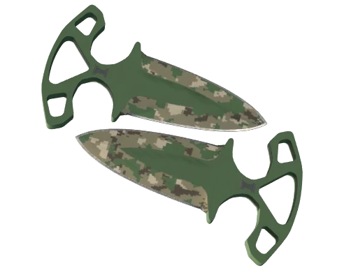 ★ StatTrak™ Shadow Daggers | Forest DDPAT (Minimal Wear)