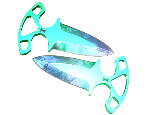 ★ StatTrak™ Shadow Daggers | Gamma Doppler Phase 1 (Factory New)