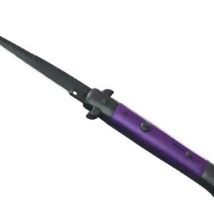 ★ StatTrak™ Stiletto Knife | Ultraviolet (Factory New)