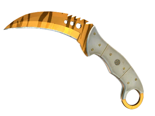 ★ StatTrak™ Talon Knife | Tiger Tooth (Minimal Wear)