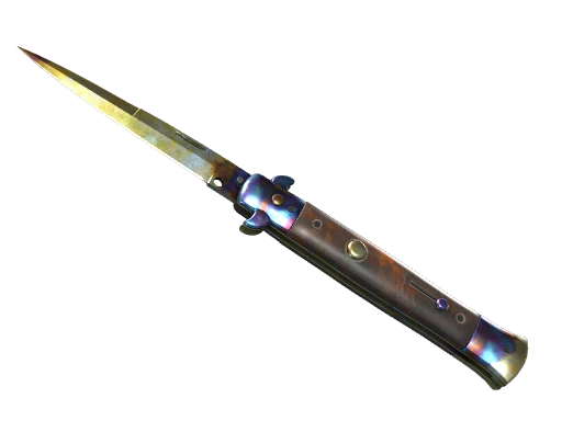 ★ Stiletto Knife | Case Hardened (Field-Tested)